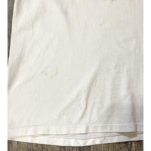 Vtg Smith & Wesson Mens T-Shirt Large Single Stitch USA Gun Graphic Tee Flaw - Picture 10 of 10